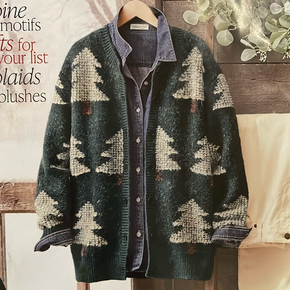 Coldwater Creek: “Evergreen Cardigan”